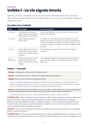 Aperçu d'une page du fichier