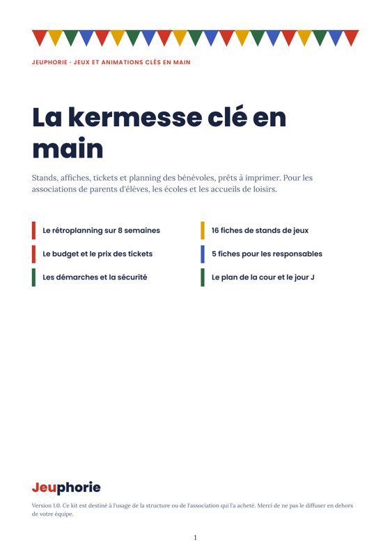Couverture du fichier : La kermesse clé en main