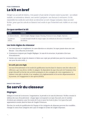 Aperçu d'une page du fichier